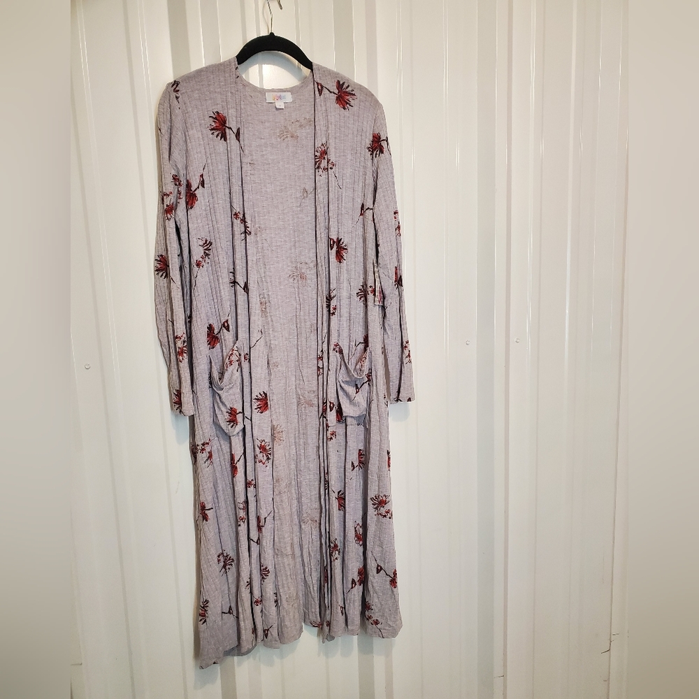 Lularoe Sarah housecoat duster with pockets